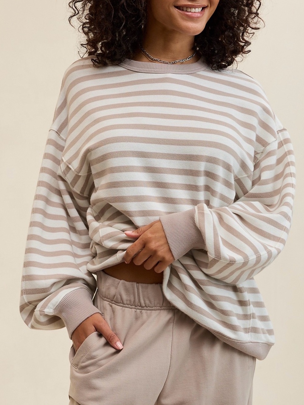Aerie Go-To Sweatshirt - Picture 1 of 6